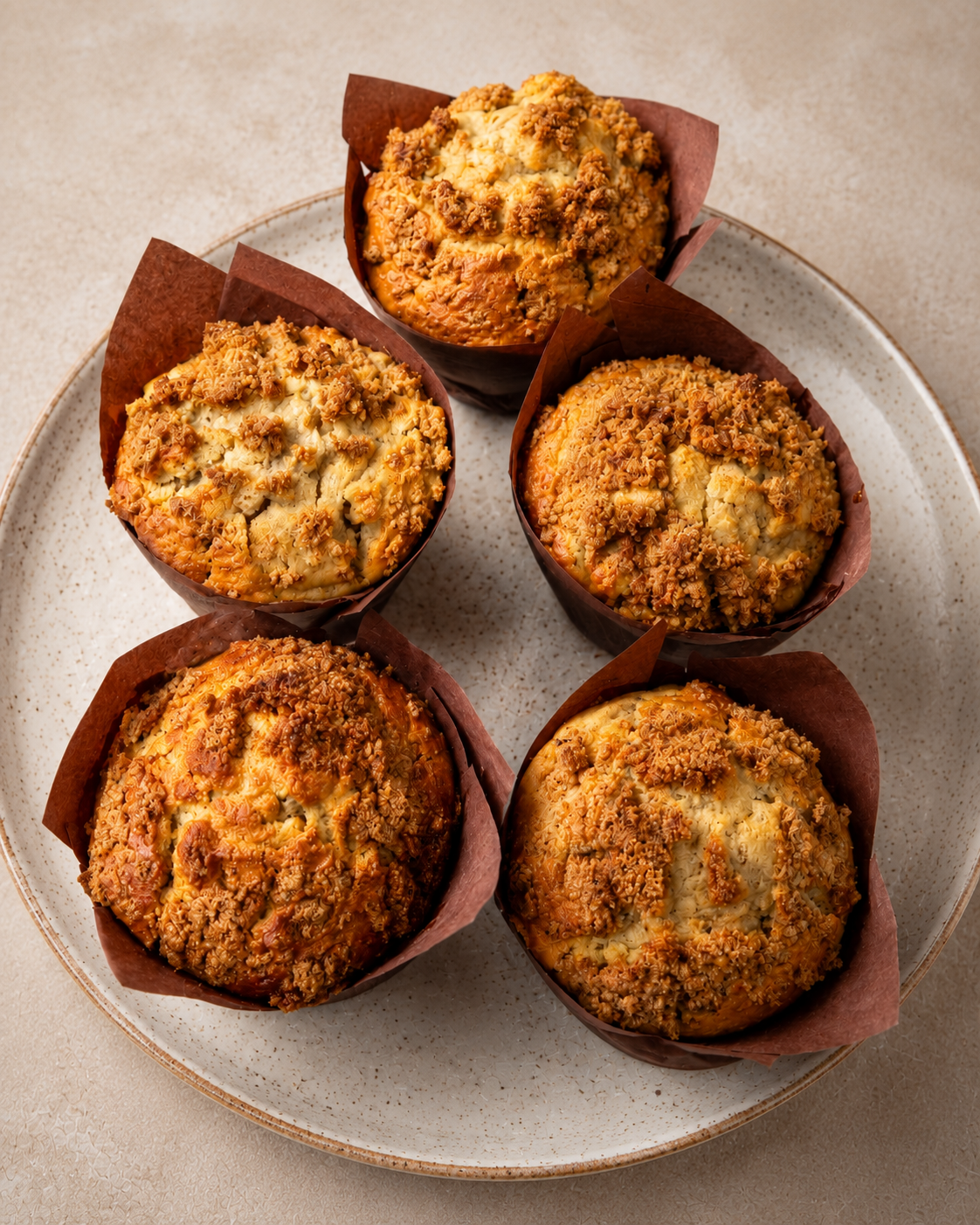 Fresh cabinet muffins